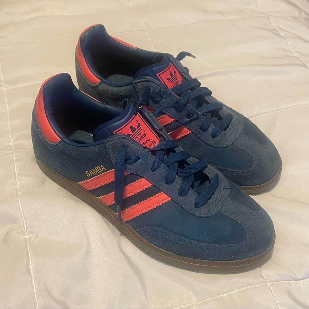 Rare Vintage Adidas Samba 5 1/2 men 7 women
